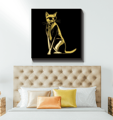 Dreamy Cat Haven Canvas Print - Beyond T-shirts