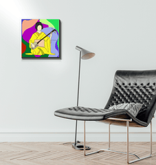 Geisha1 Wrapped Canvas - Beyond T-shirts