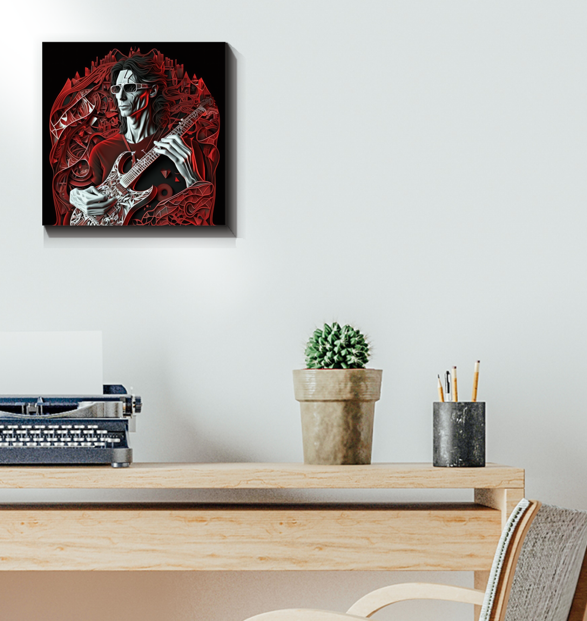 Pianist's Paradise Wrapped Canvas