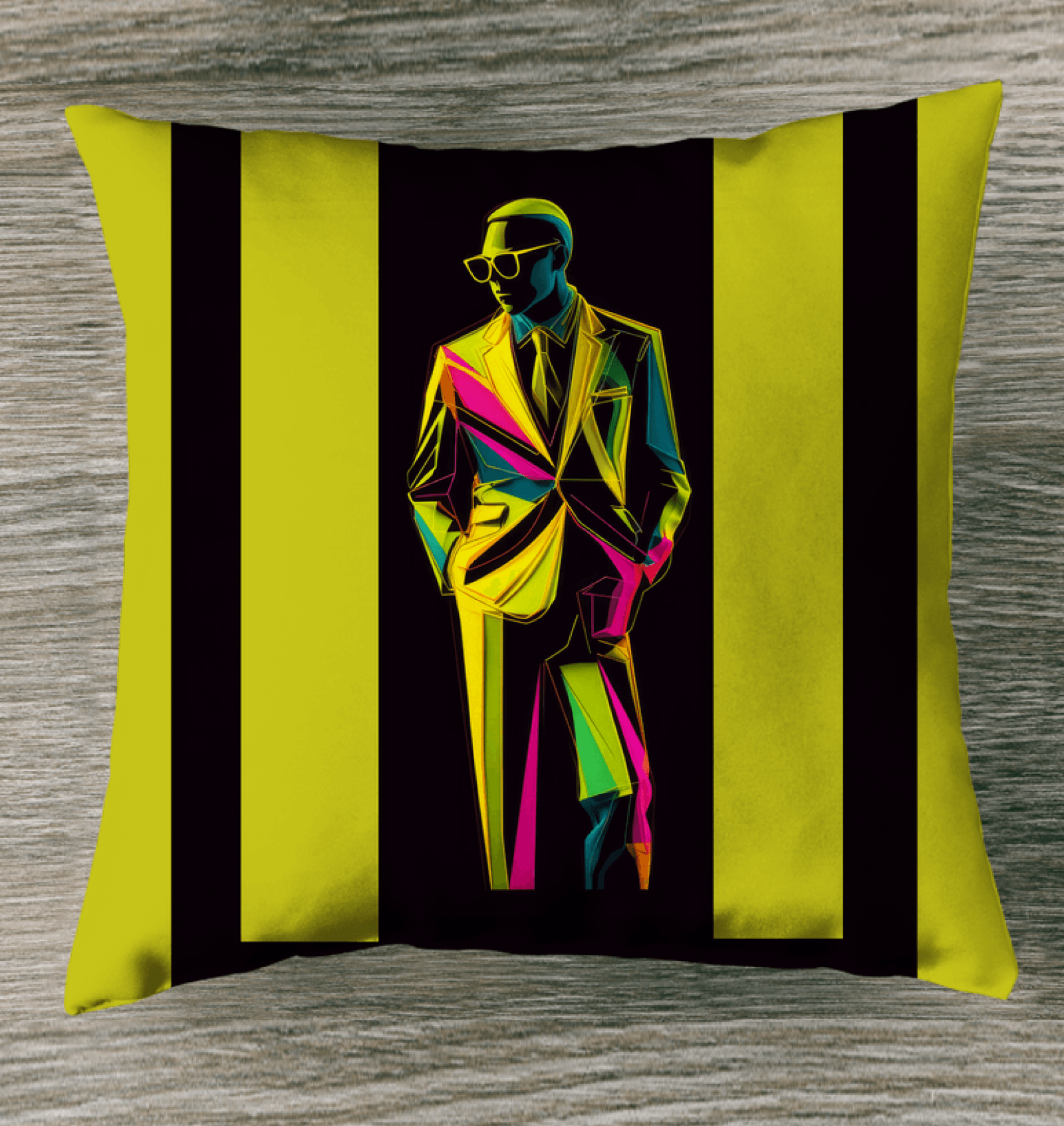 Haute Couture Elegance Outdoor Pillow - Beyond T-shirts