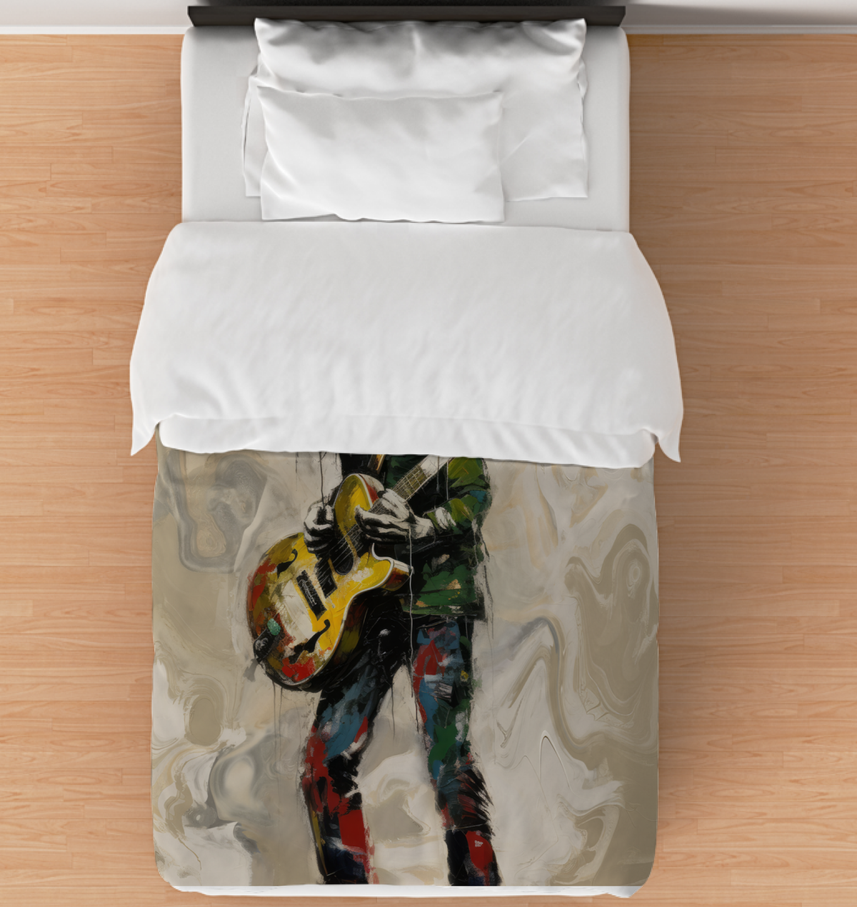 Ripple Effect Abstract Duvet Cover