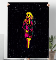 Fashion Icon Sherpa Blanket - Beyond T-shirts