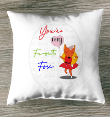 You're My Favorite Fox Outdoor Pillow