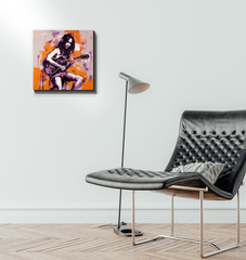 Infinite Horizons Minimalist Abstract Wrapped Canvas