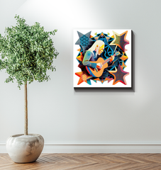 Tuneful Tunes Wrapped Canvas