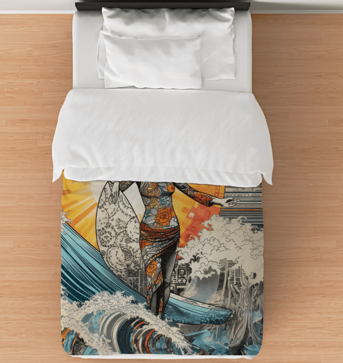 Wave Dream Bedding Ensemble - Beyond T-shirts