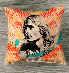 Surfing Inspiration Indoor Pillow - Beyond T-shirts