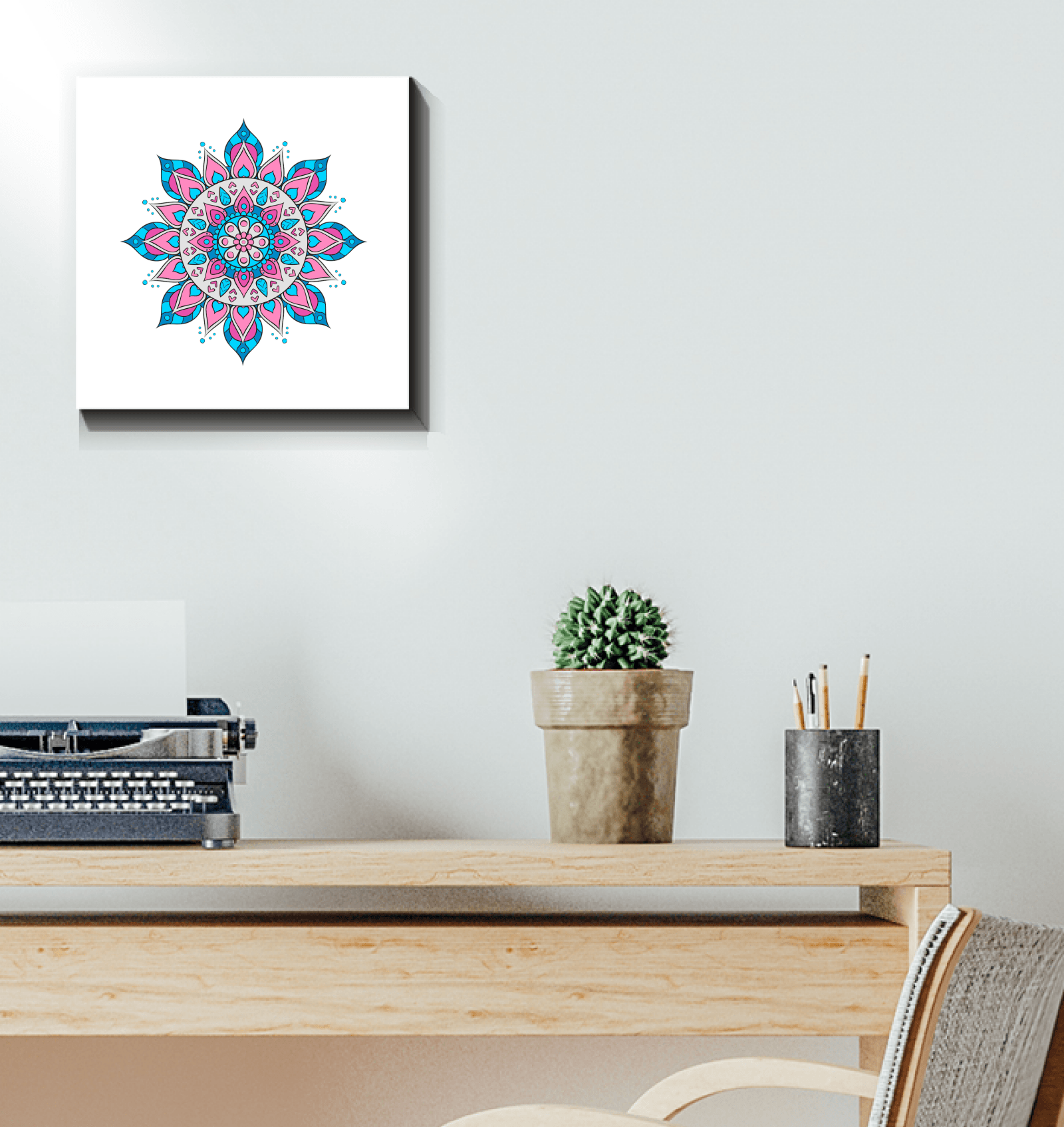 Mandala Bloom Outdoor Mural - Beyond T-shirts