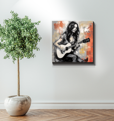 Timeless Harmony Minimalist Abstract Wrapped Canvas
