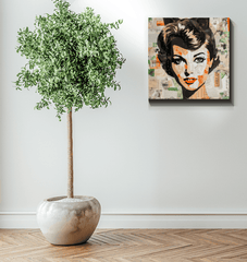 Euphonic Elegance Wrapped Canvas Melodic Splendor - Beyond T-shirts