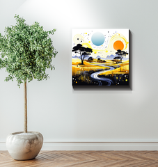 Enchanting Ecosystem Rainforest Canvas