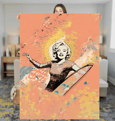 Cozy Surfing 5 01 Sherpa Blanket for Beach Lovers