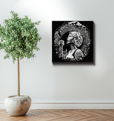 Indie Groove Wrapped Canvas