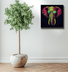 Majestic Elephant Majesty Canvas - Beyond T-shirts