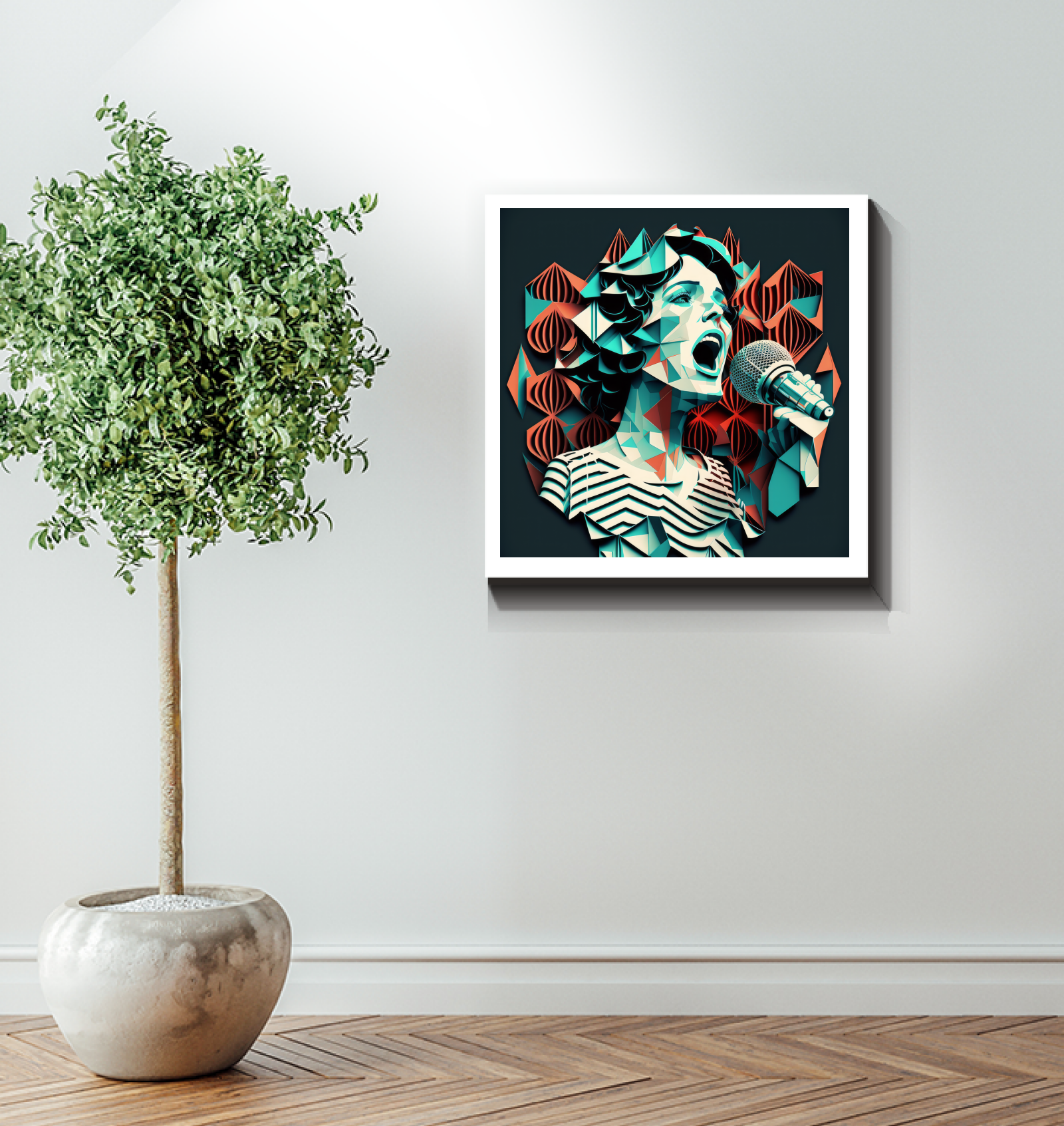 Gallery view of World Music Tapestry Wrapped Canvas.