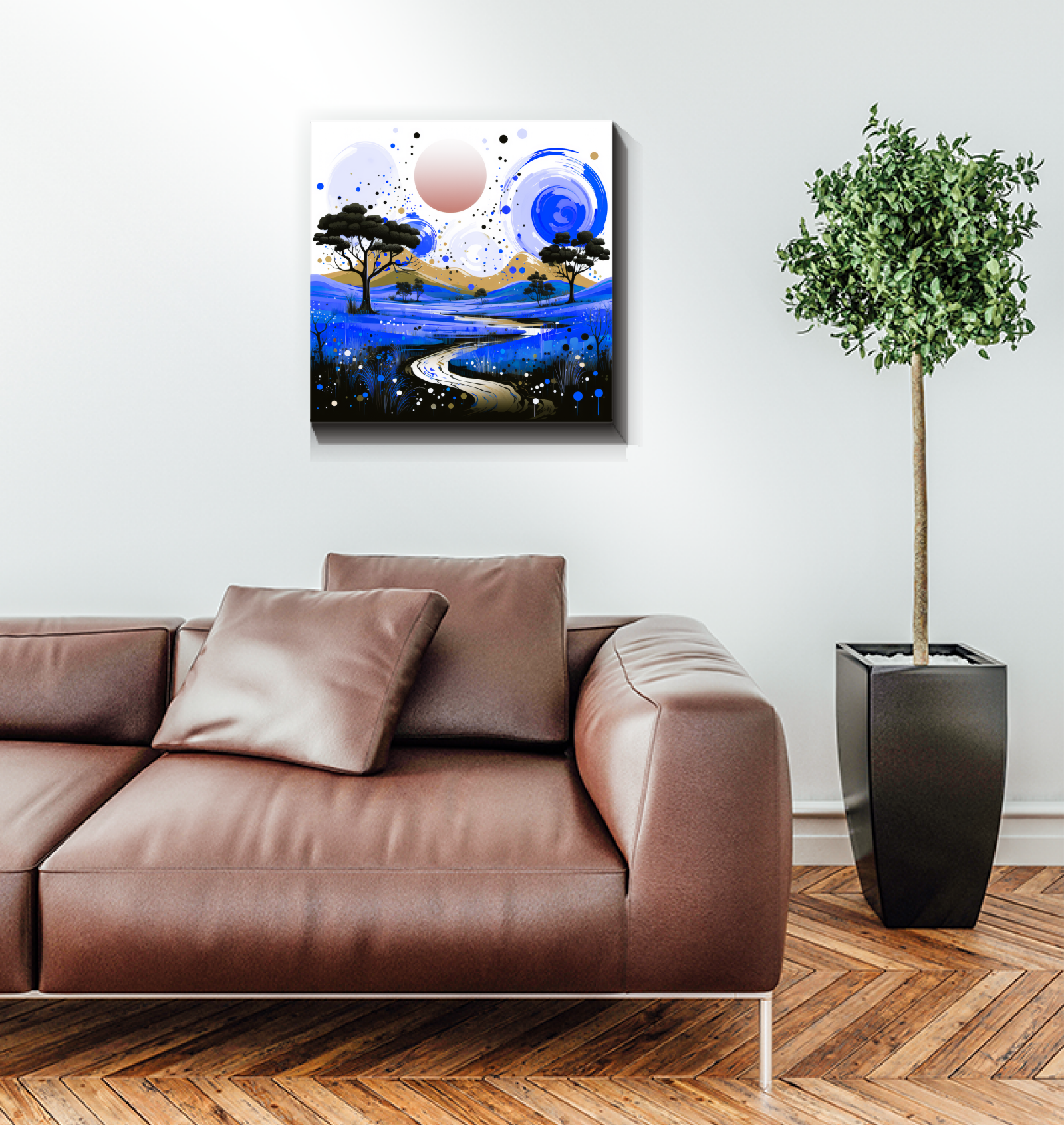 Captivating Canyon Desert Landscape Canvas