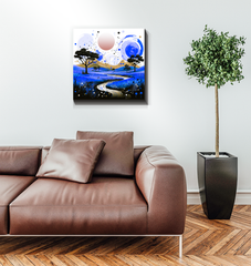 Captivating Canyon Desert Landscape Canvas