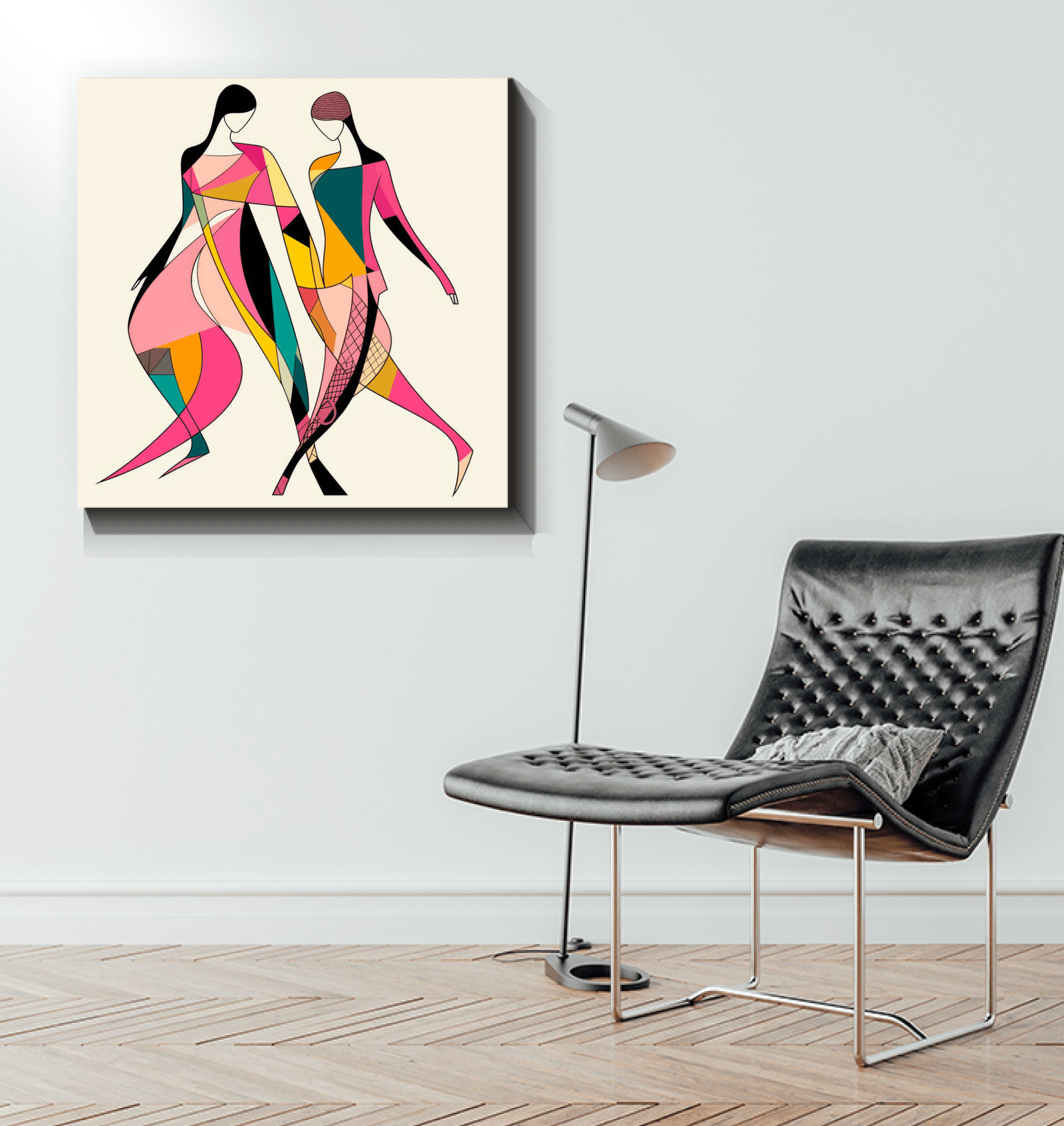 Abstract Runway Couture Fusion Canvas - Beyond T-shirts