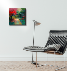 Desert Dunes Landscape Wrapped Canvas