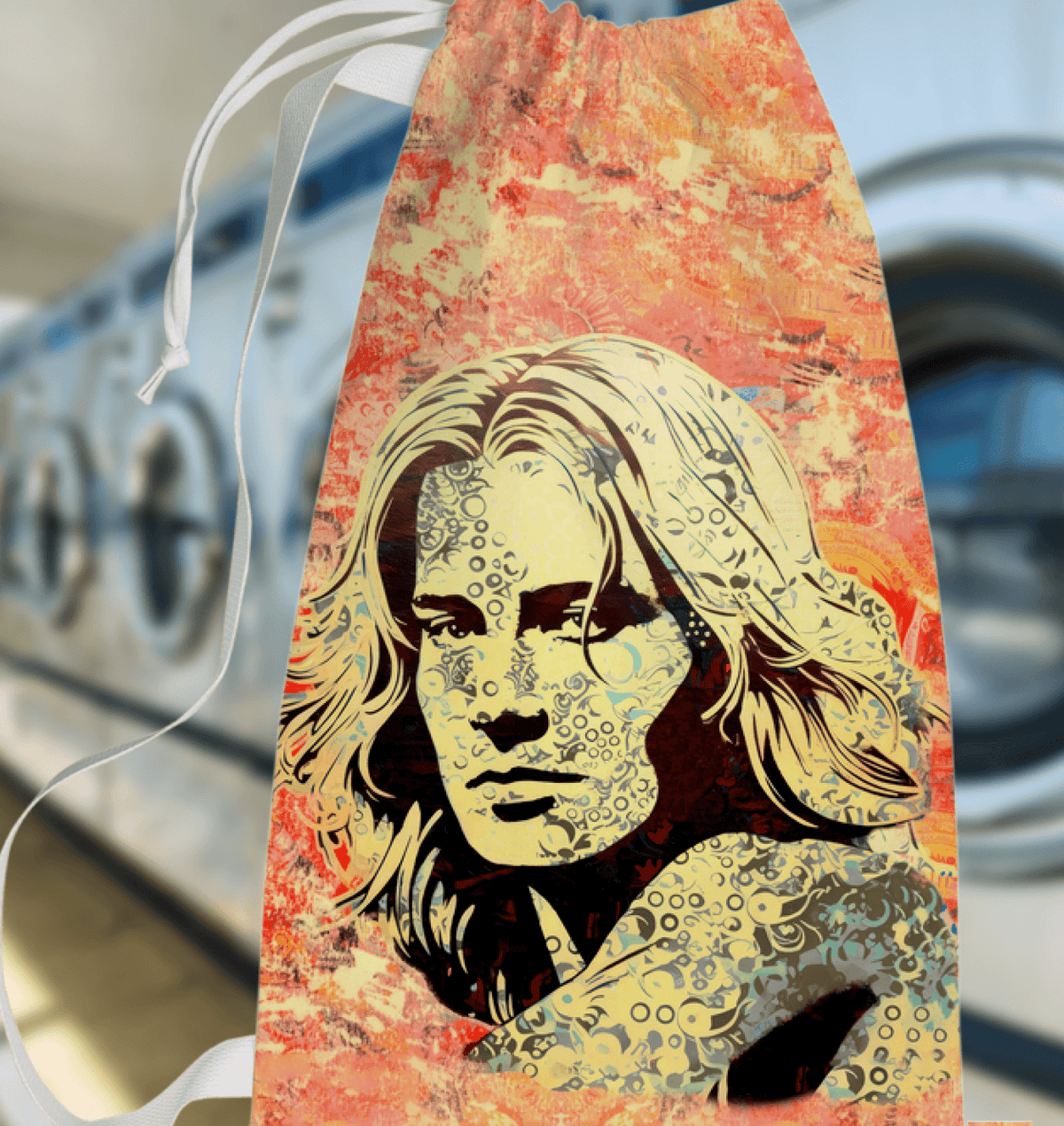 Surfing Chic Laundry Bag - Beyond T-shirts
