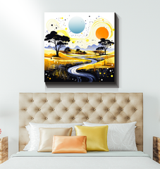 Enchanting Ecosystem Rainforest Canvas