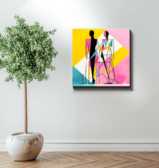 Artistic Fusion Runway Fashion Canvas - Beyond T-shirts