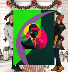 Fashionable Icon Sherpa Blanket - Beyond T-shirts