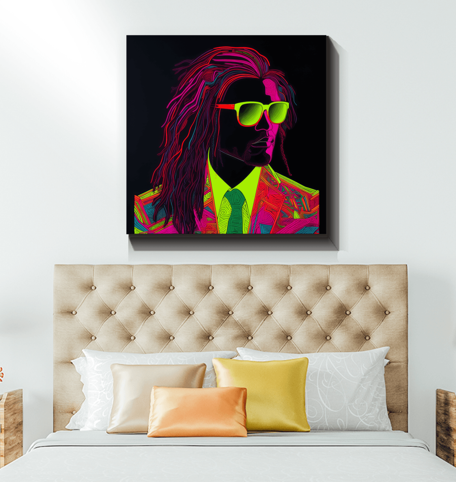 Glamour Graffiti Fashion Canvas - Beyond T-shirts