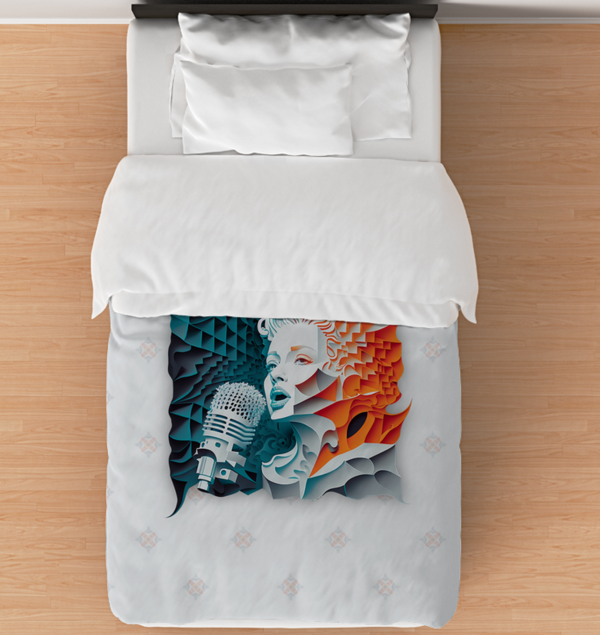 Jazz Jive Duvet Cover