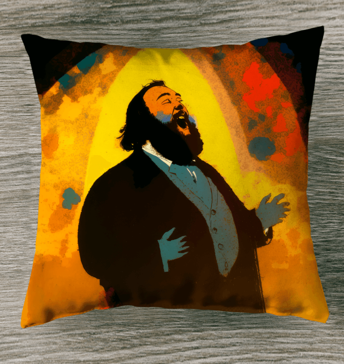 Sophisticated Beat Outdoor Pillow - Beyond T-shirts