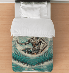 Surfing 1 36 Duvet Cover - Beyond T-shirts