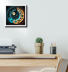 Tranquil Spirit and Matter design on high-quality canvas.