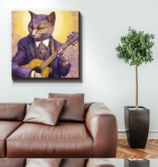 Squirrel in suit wall decor.