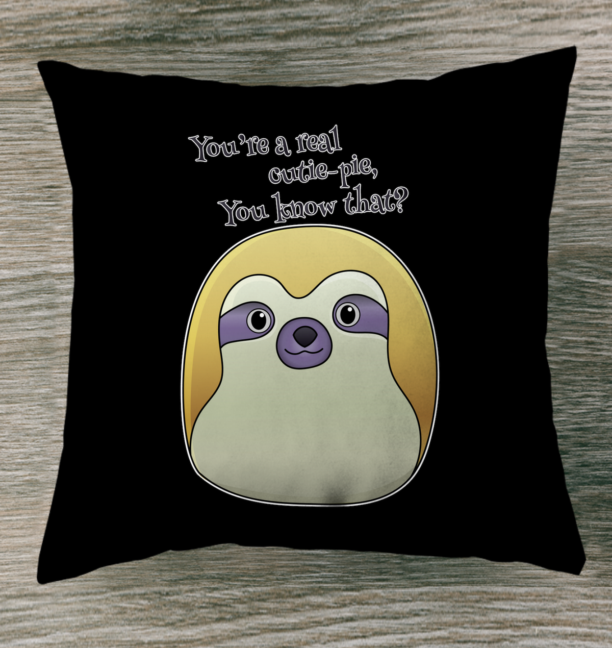 You're a Real Cutie Pie Indoor Pillow