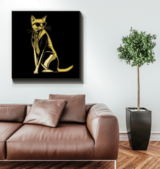 Dreamy Cat Haven Canvas Print - Beyond T-shirts