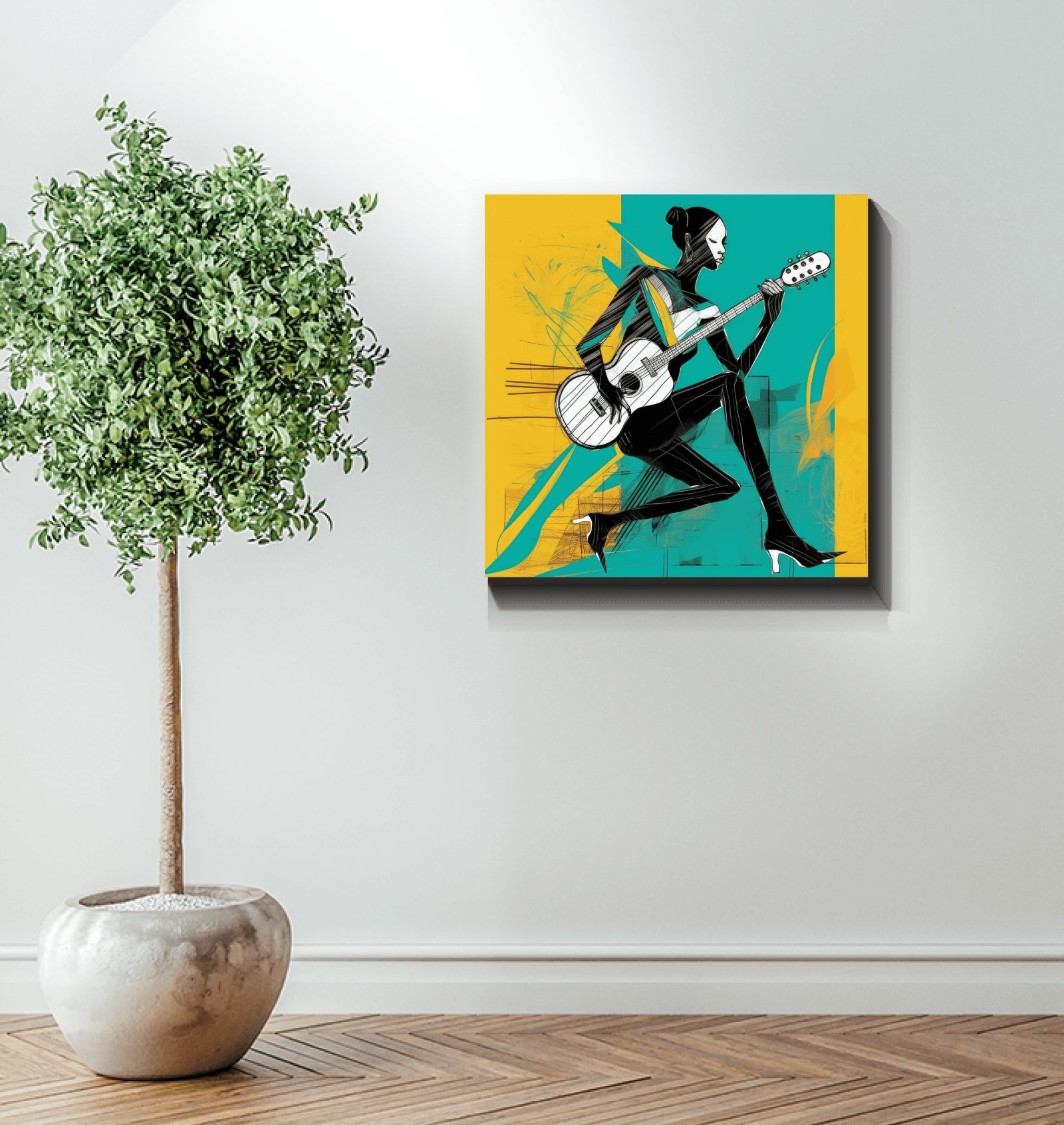 Fashionable Serenade Canvas Print - Beyond T-shirts