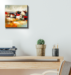 Coastal Escape Wrapped Canvas