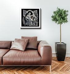 Urban Hip Hop Graffiti Wrapped Canvas