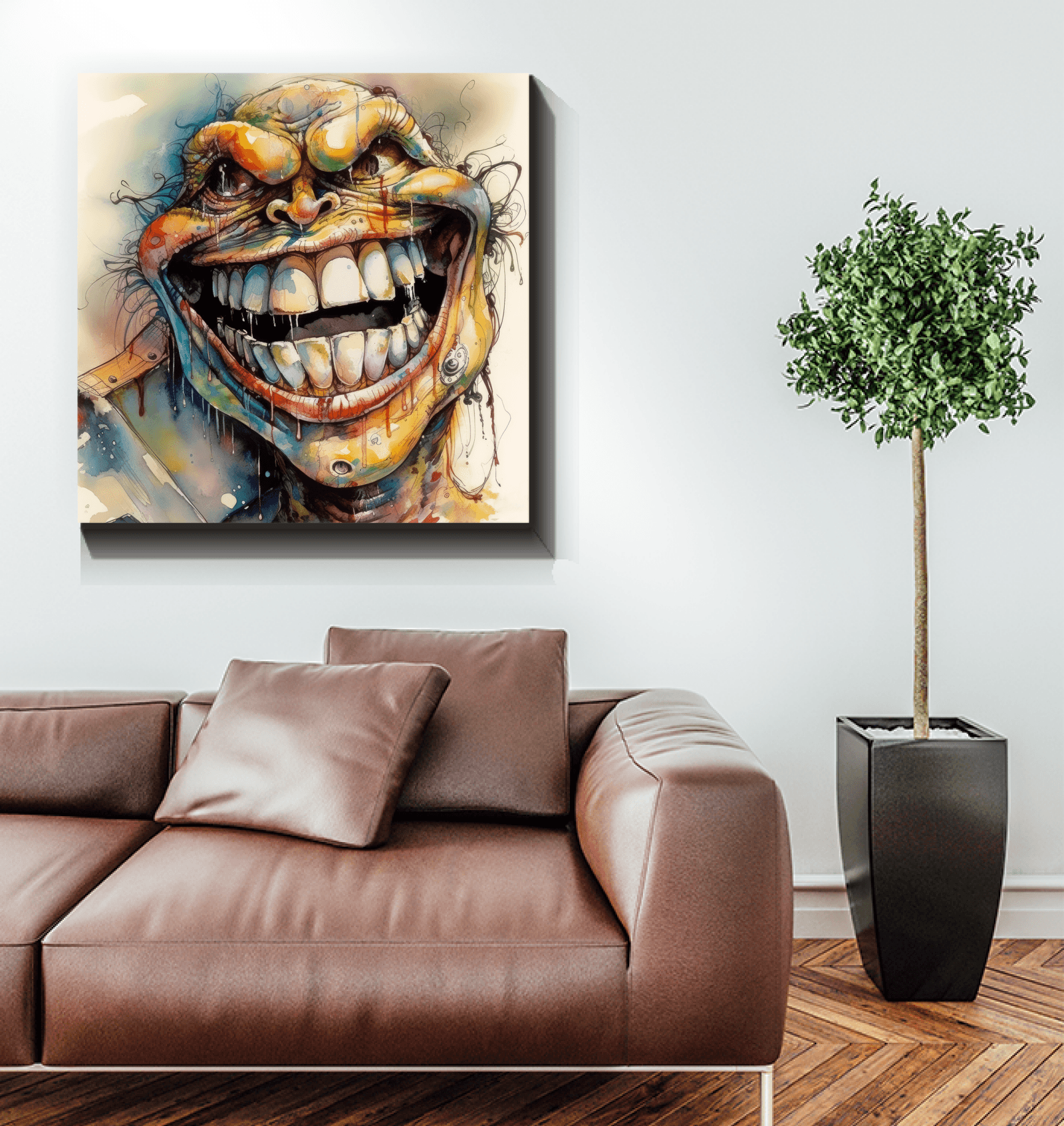 Playful Performances Caricature Canvas Art - Beyond T-shirts