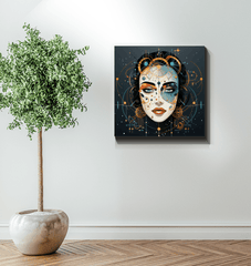 Abstract Elegance: Women's Canvas Art - Beyond T-shirts