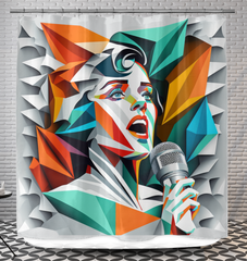 Urban Vibe Shower Curtain