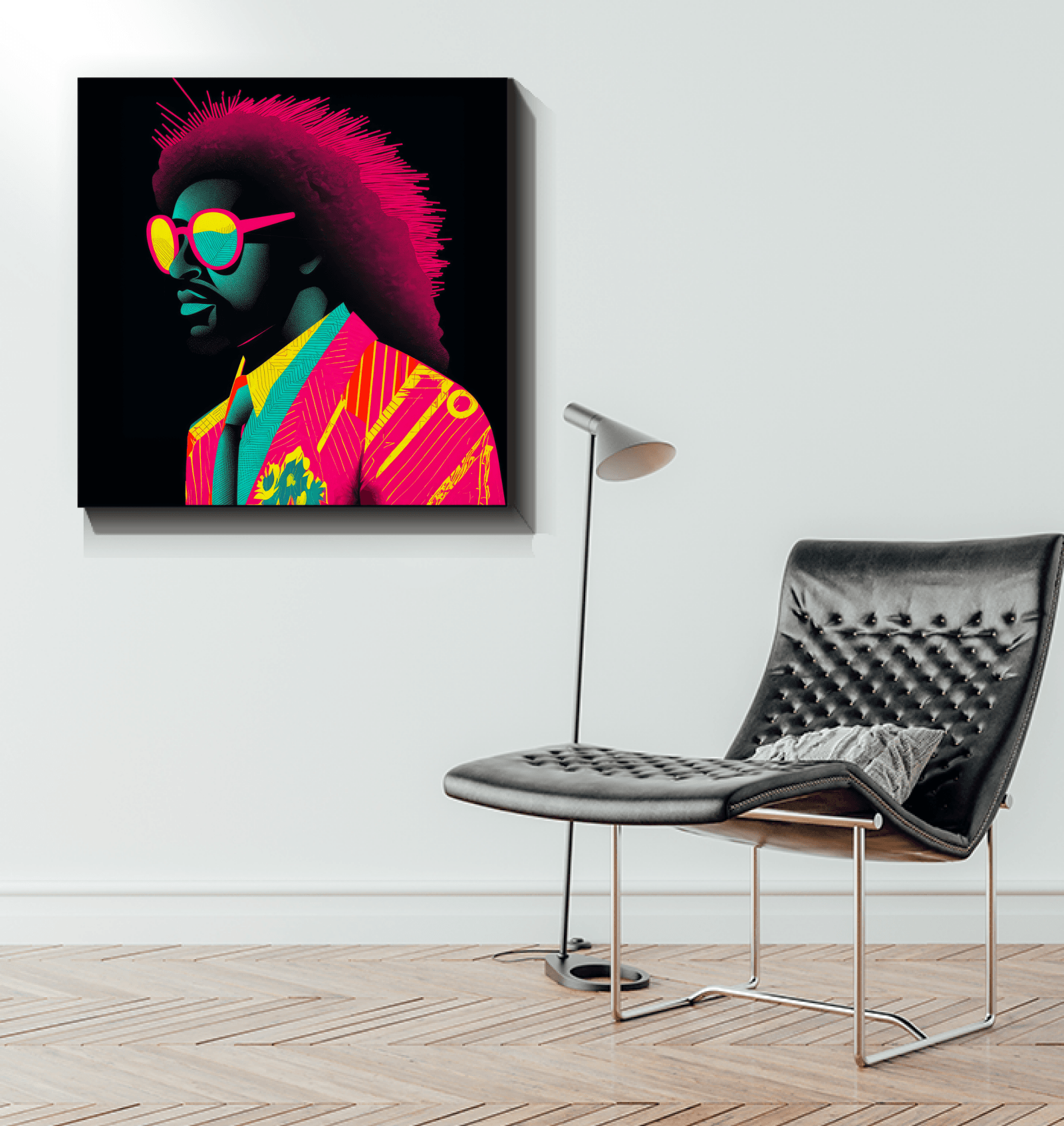 Runway Reverie Canvas Art Print - Beyond T-shirts