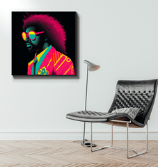 Runway Reverie Canvas Art Print - Beyond T-shirts