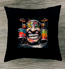 Violinist’s Vibrant Visions Pillow
