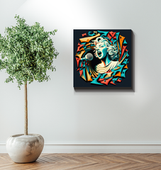 Vinyl Revival Wrapped Canvas