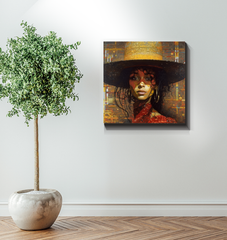 Urban Chic Wrapped Canvas