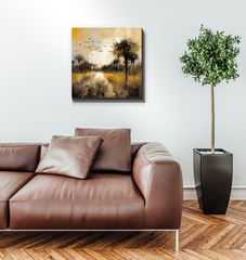 Mountain Art Majesty Landscape Wrapped Canvas