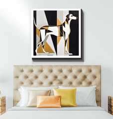 Elegant Bull Terrier Urban Stride - Beyond T-shirts