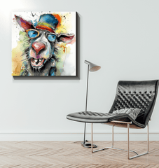 Rhythmic Ridicules Caricature Art Canvas - Beyond T-shirts