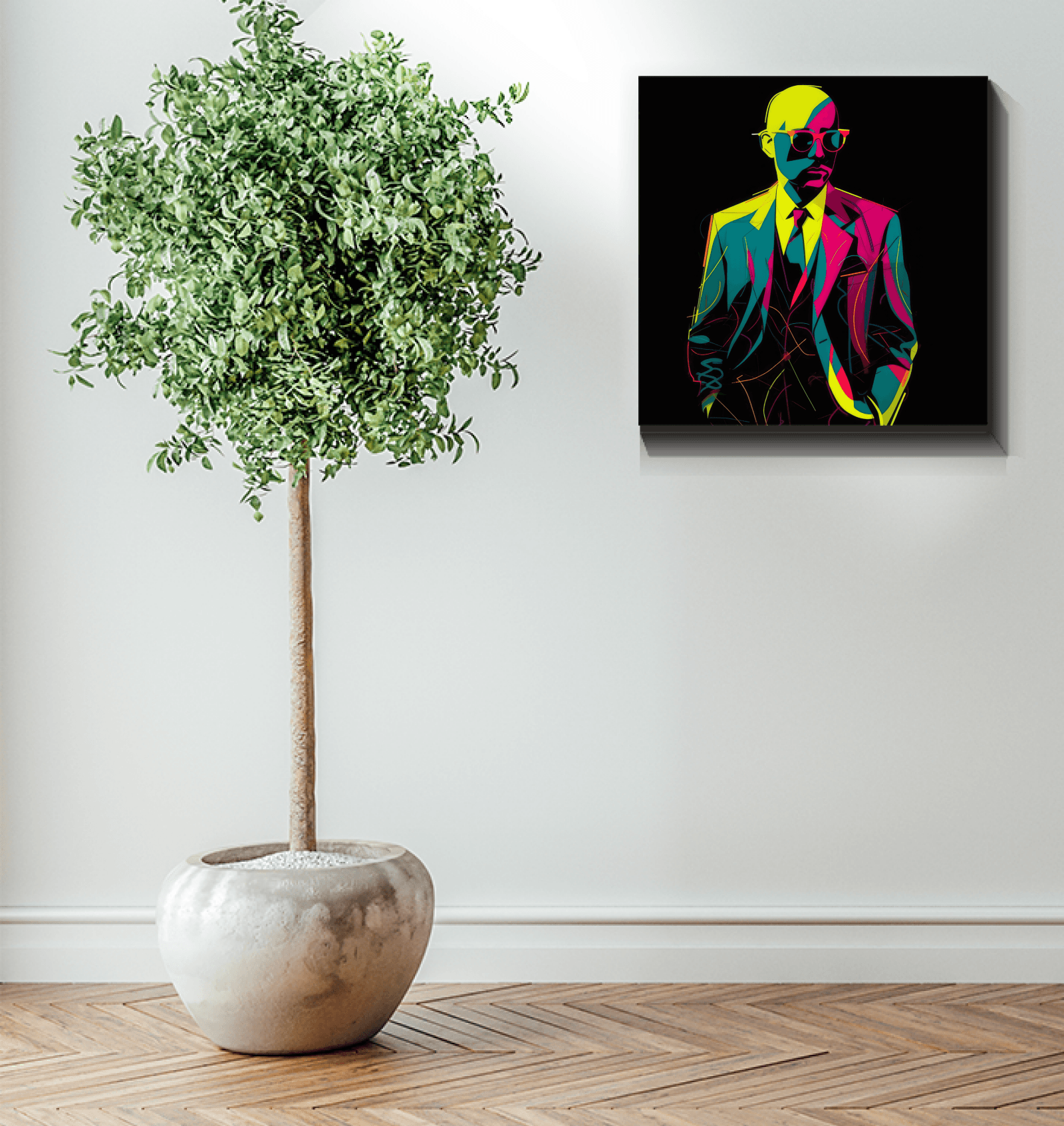 Runway to Relaxation Canvas Art - Beyond T-shirts